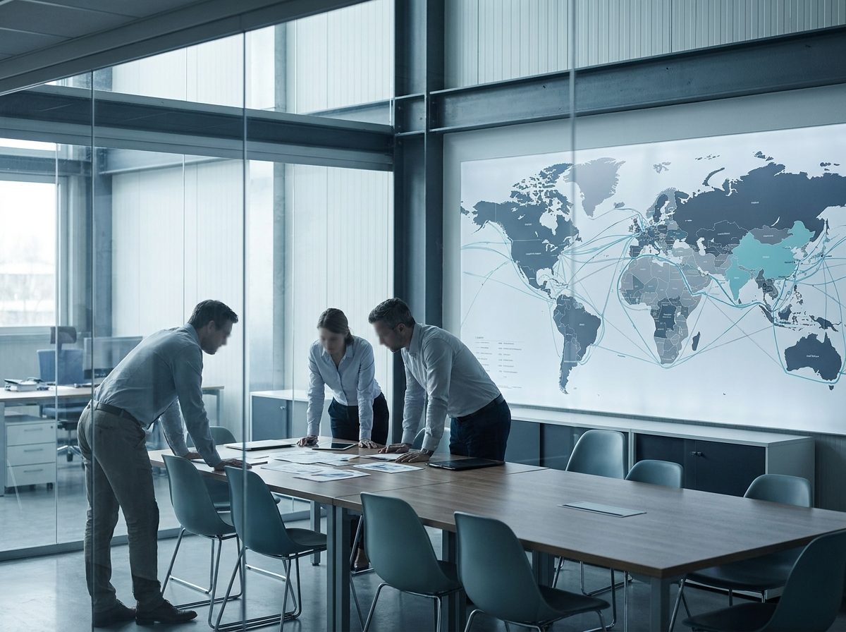 Commercial sourcing review with product samples and supplier documentation